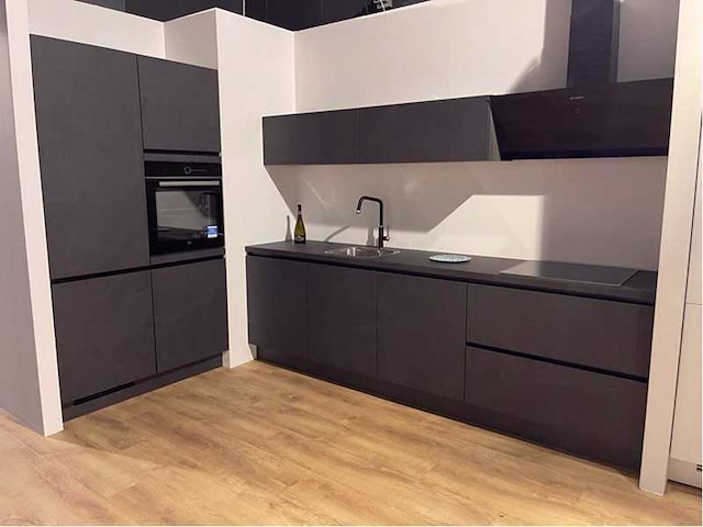 Nobilia - stoneart decor leisteen grijs - keukenopstelling - afbeelding 10 van  11