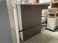 Nobilia alba eikenstructuur keuken greeploze wandopstelling 180cm - afbeelding 3 van  11