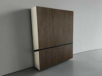 Nobilia alba eikenstructuur keuken greeploze wandopstelling 180cm - afbeelding 4 van  11