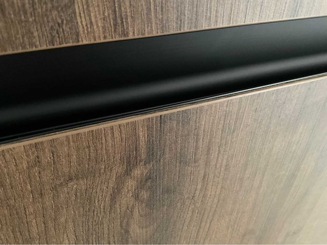 Nobilia alba eikenstructuur keuken greeploze wandopstelling 180cm - afbeelding 10 van  11