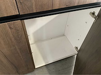 Nobilia alba eikenstructuur keuken greeploze wandopstelling 180cm - afbeelding 11 van  11