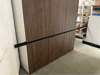 Nobilia alba eikenstructuur keuken greeploze wandopstelling 180cm - afbeelding 6 van  11