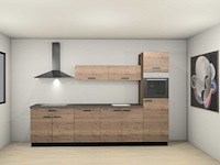 Nobilia decor eiken havanna recht keuken - afbeelding 11 van  15