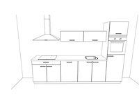 Nobilia decor eiken havanna recht keuken - afbeelding 2 van  17