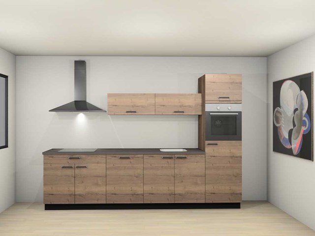 Nobilia decor eiken havanna recht keuken - afbeelding 13 van  17
