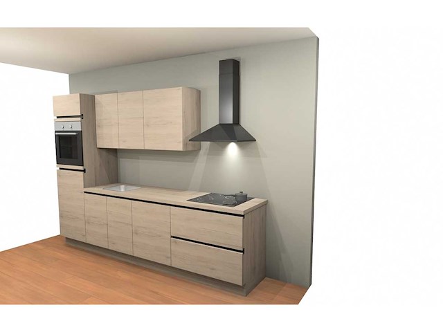 Nobilia decor eiken san remo recht rkeuken - afbeelding 7 van  9