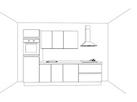 Nobilia decor eiken san remo recht rkeuken - afbeelding 8 van  9