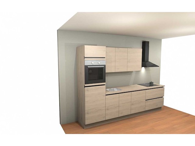 Nobilia decor eiken san remo recht rkeuken - afbeelding 15 van  19