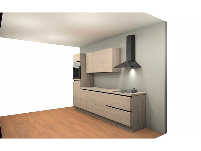 Nobilia decor eiken san remo recht rkeuken - afbeelding 12 van  19