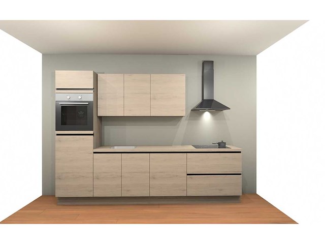Nobilia decor eiken san remo recht rkeuken - afbeelding 13 van  19