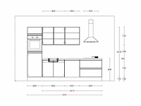 Nobilia decor eiken san remo rechte keuken - afbeelding 4 van  19