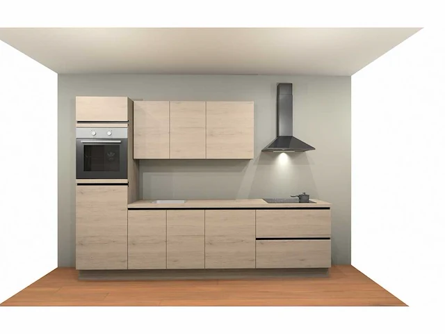 Nobilia decor eiken san remo rechte keuken - afbeelding 13 van  19