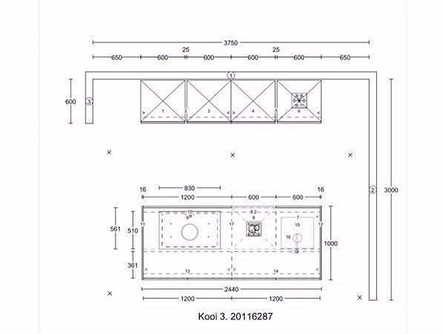 Nobilia easytouch zwart eiland keuken - afbeelding 7 van  29