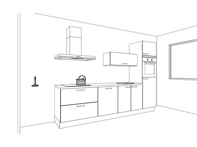 Nobilia flash magnolia hoogglans recht - afbeelding 19 van  19