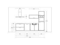 Nobilia flash magnolia hoogglans recht - afbeelding 3 van  11