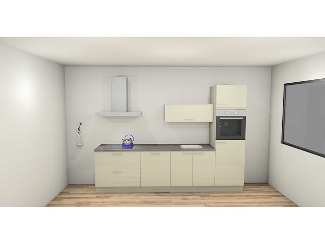 Nobilia flash magnolia hoogglans recht - afbeelding 14 van  19