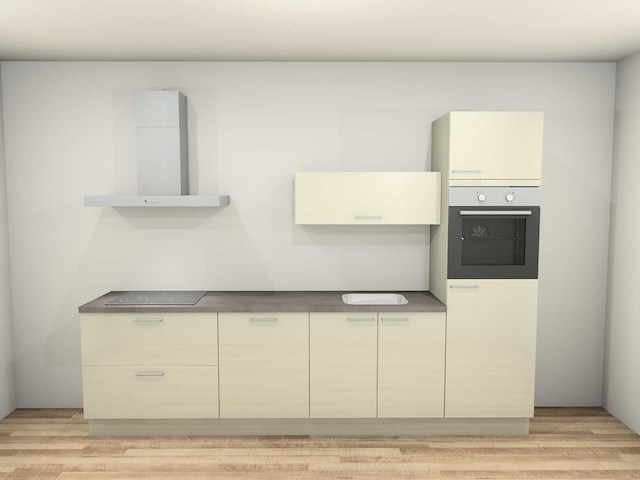 Nobilia flash magnolia hoogglans recht - afbeelding 12 van  19