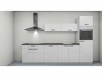 Nobilia flash wit hoogglans recht keuken - afbeelding 12 van  19