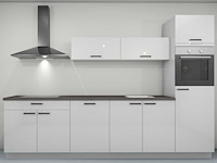 Nobilia flash wit hoogglans recht keuken