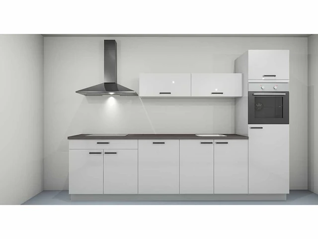Nobilia flash wit hoogglans recht keuken - afbeelding 12 van  19
