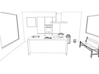 Nobilia focus lak alpin wit ultrahoogglans eiland keuken - afbeelding 6 van  22