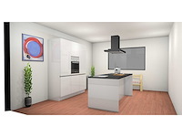 Nobilia focus lak alpin wit ultrahoogglans eiland keuken - afbeelding 22 van  22