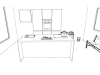 Nobilia focus lak alpin wit ultrahoogglans eiland keuken - afbeelding 8 van  21