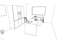 Nobilia focus lak alpin wit ultrahoogglans eiland keuken - afbeelding 11 van  21