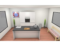 Nobilia focus lak alpin wit ultrahoogglans eiland keuken - afbeelding 16 van  21