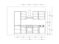 Nobilia laser alpin mat wit hoek keuken - afbeelding 15 van  15