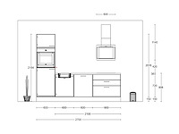 Nobilia laser alpin wit keuken - afbeelding 10 van  21