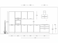 Nobilia laser alpin wit recht keuken - afbeelding 9 van  23