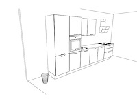 Nobilia laser alpin wit recht keuken - afbeelding 10 van  23