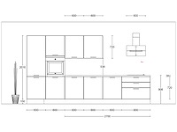 Nobilia laser alpin wit recht keuken - afbeelding 3 van  6