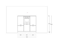 Nobilia laser mat wit eiland keuken - afbeelding 14 van  29