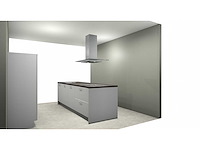 Nobilia laser mat wit eiland keuken - afbeelding 4 van  12