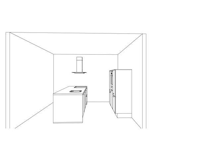 Nobilia laser mat wit eiland keuken - afbeelding 9 van  12