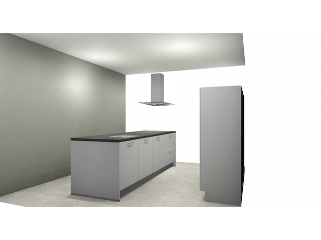 Nobilia laser mat wit eiland keuken - afbeelding 7 van  28