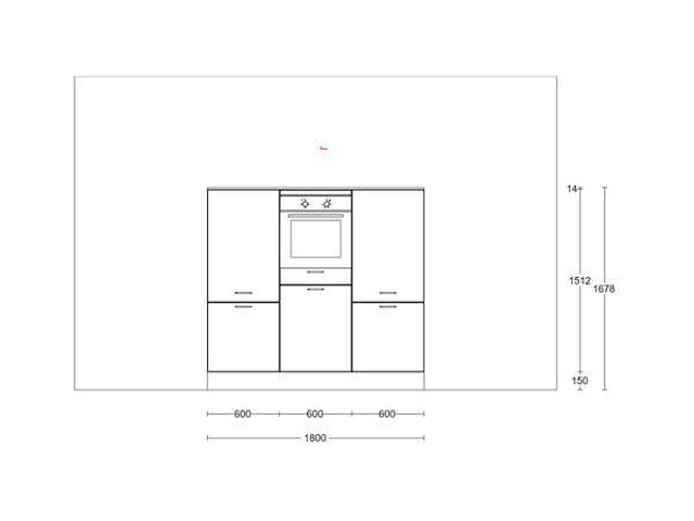 Nobilia laser mat wit eiland keuken - afbeelding 19 van  29