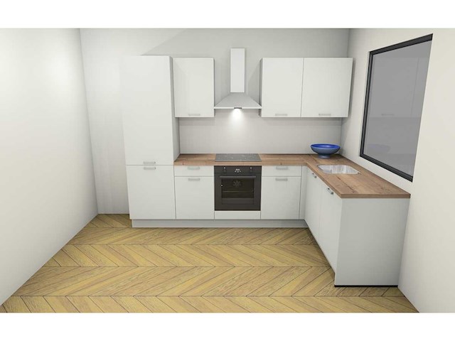 Nobilia laser mat wit hoek keuken - afbeelding 11 van  22