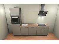 Nobilia laser taupe grijs keukenopstelling - afbeelding 17 van  19