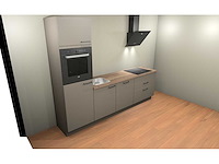 Nobilia laser taupe grijs keukenopstelling - afbeelding 16 van  19