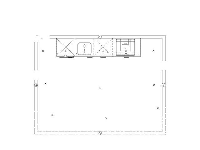 Nobilia laser taupe grijs keukenopstelling - afbeelding 17 van  19