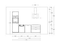Nobilia laser taupe grijs keukenopstelling - afbeelding 17 van  18
