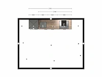 Nobilia laser taupe grijs keukenopstelling - afbeelding 9 van  19