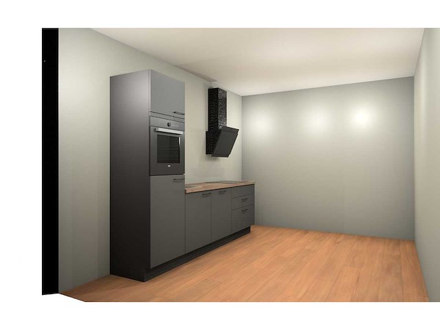 Nobilia laser vulkaangrijs mat rechte opstelling - afbeelding 9 van  13