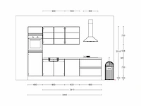 Nobilia riva decor beton grijs - keukenopstelling - afbeelding 14 van  16