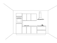 Nobilia riva decor beton grijs - keukenopstelling - afbeelding 10 van  12