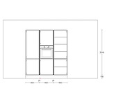 Nobilia riva decor beton grijs eiland keuken - afbeelding 13 van  21