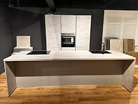 Nobilia riva decor beton grijs eiland keuken - afbeelding 1 van  21